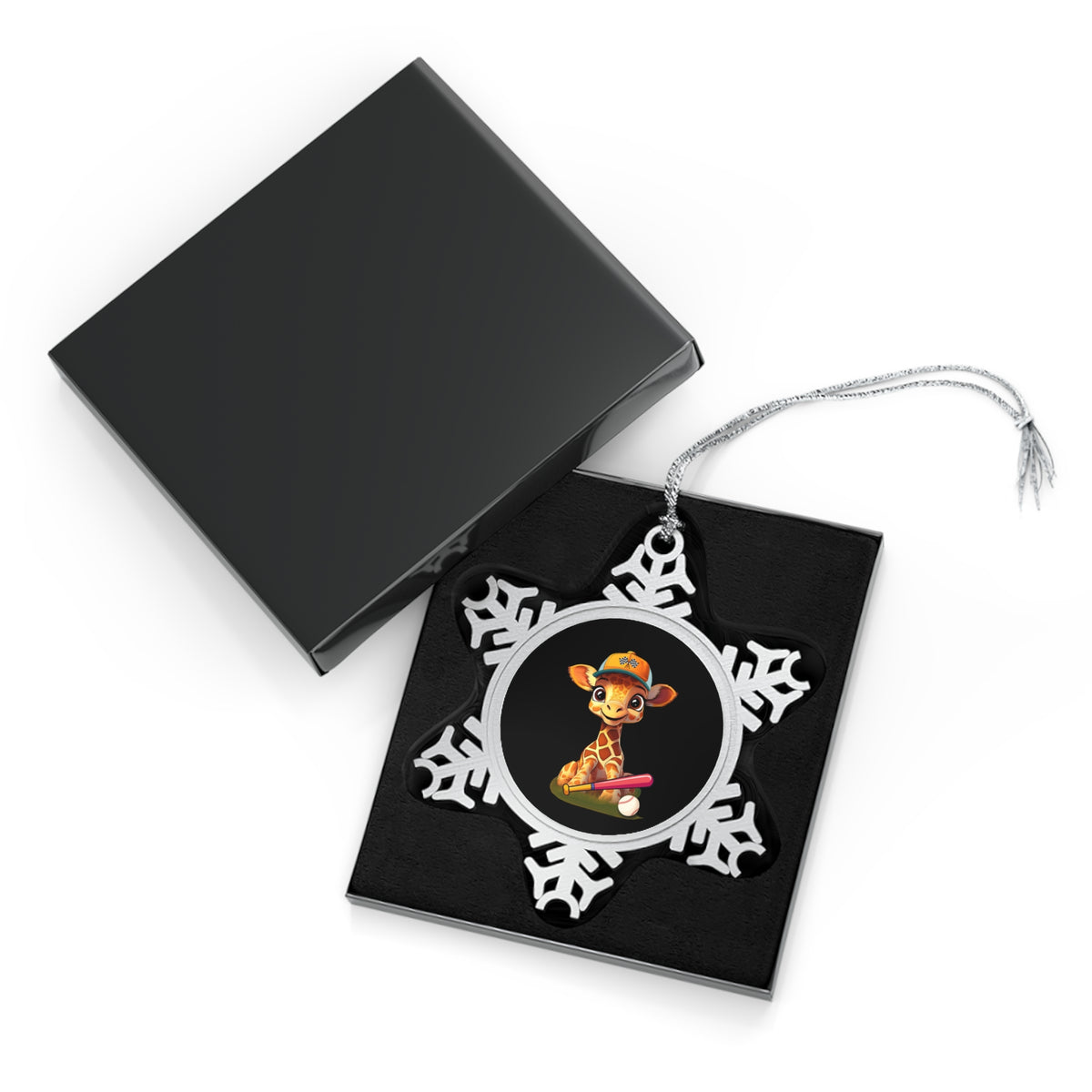 Baby Giraffe - Pewter Ornament