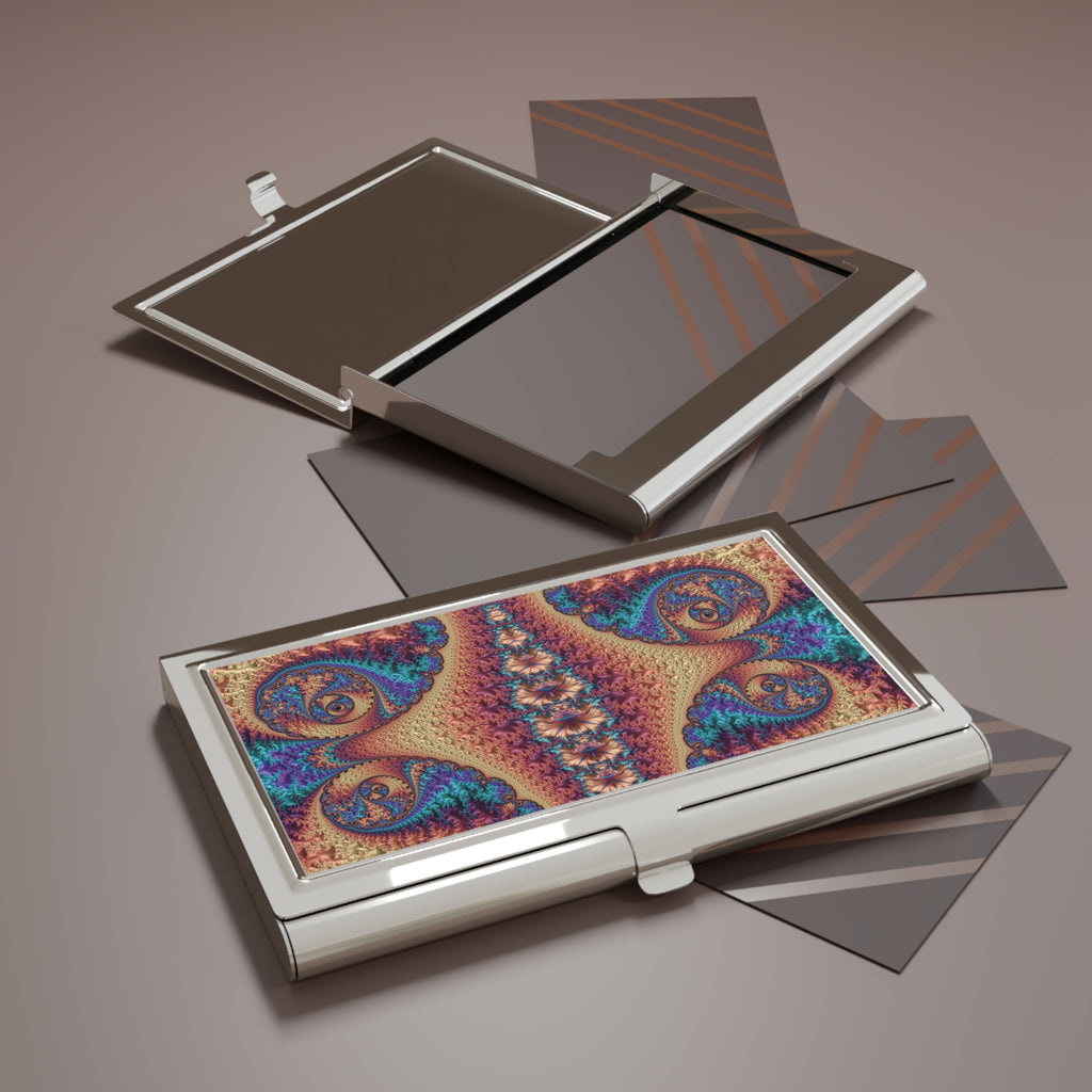 Fractal Wonderland Card Holder