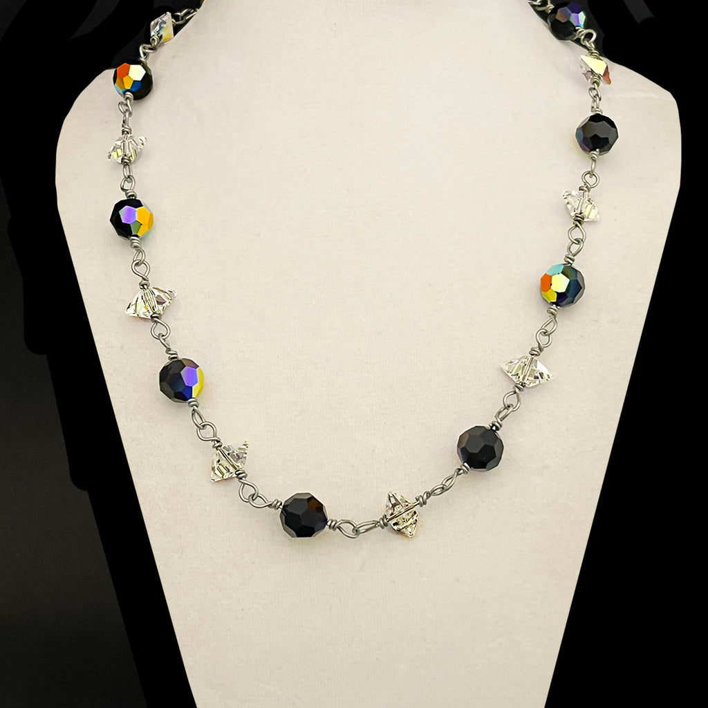 Double Spike Necklace