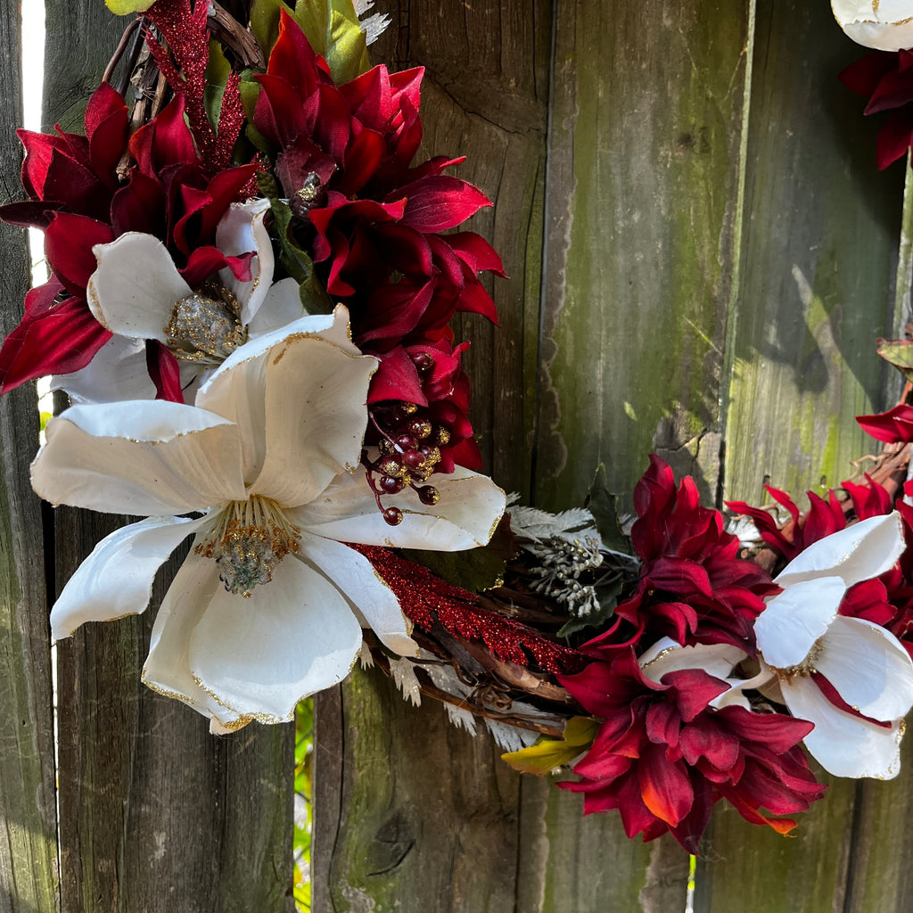 Southern Magnolia Wreath