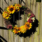 Sunflower Wreath