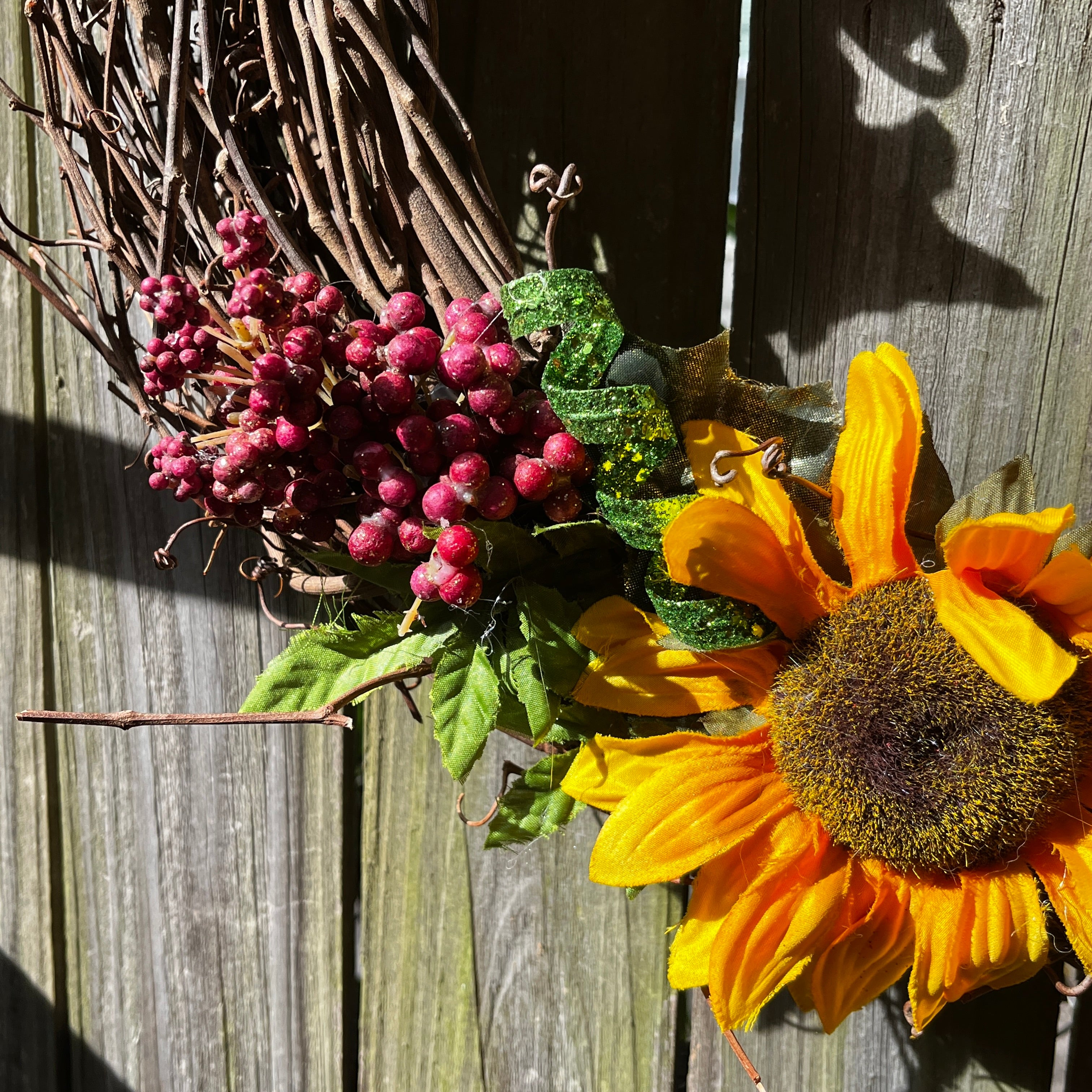 Sunflower Wreath