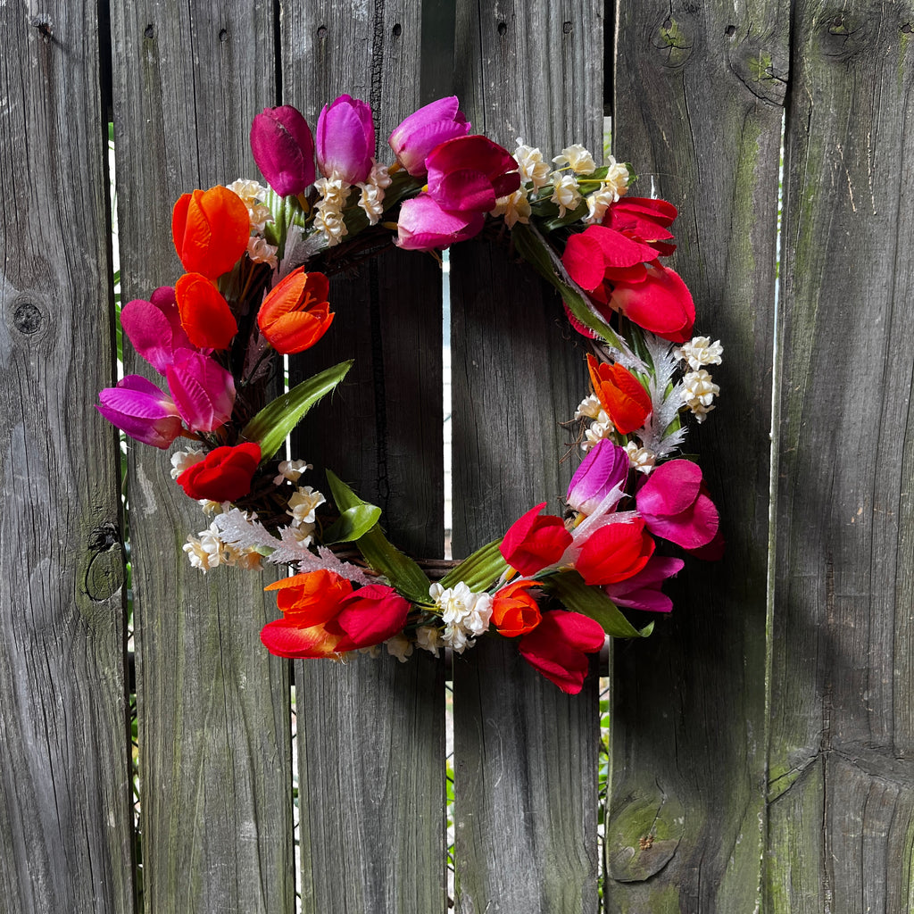 Cheerful Tulip Wreaths