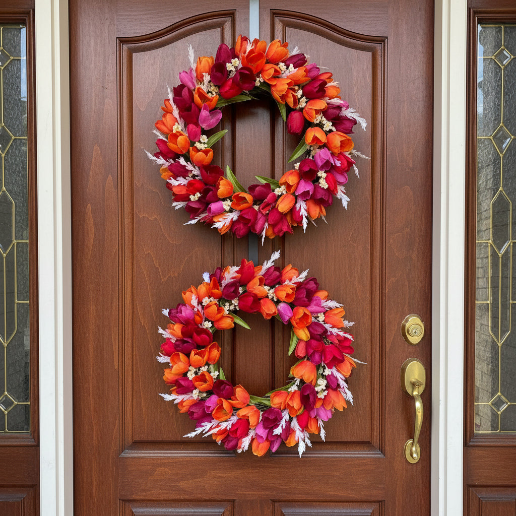 Cheerful Tulip Wreaths